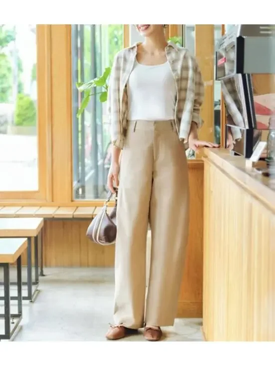 Uniqlo Flannel Boxy Cropped Shirt | Ombre Checked NWT Off White Unisex XL - Picture 6 of 8